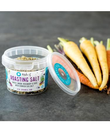 Cornish Sea Salt Tub (8 Pack Roasting Salt 50g) - Buy Online on GoSupps.com