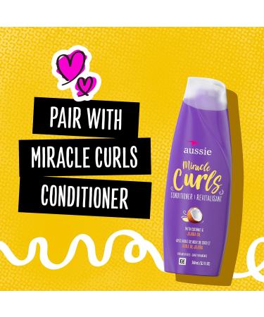 Aussie Miracle Curls Shampoo 12.1 Oz - Best Curl Definition & Moisture | International Shipping Available - Buy Online on GoSupps.com
