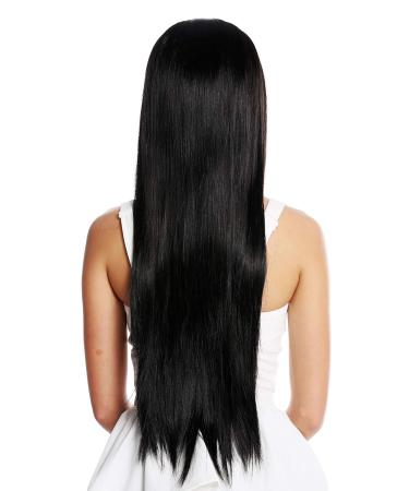 WIG ME UP K9293L-2 Long Straight Black-Brown Ladies Wig | Stylish Middle Parting Wig for All Occasions - Buy Online on GoSupps.com