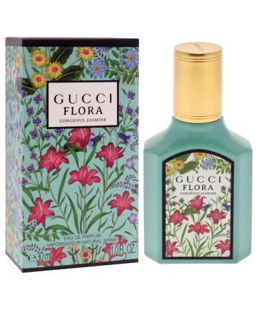 Gucci Flora Gorgeous Jasmine by Gucci for Women 1.0 oz Eau de Parfum Spray Floral Rose Sandalwood 1 Fl Oz (Pack of 1) - Buy Online on GoSupps.com