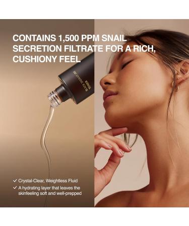 Ottie Black Signature Toner with 60% Snail 5.07 fl.oz Hydrating Facial Toner for Face Korean Skin Care Toner for Sensitive Skin Lightweight Daily for Smooth Skin Texture - Buy Online on GoSupps.com