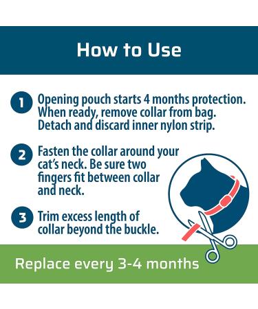 Wondercide Flea and Tick Cat Collar - Natural Essential Oils Repellent - 4 Months Protection - Buy Online on GoSupps.com
