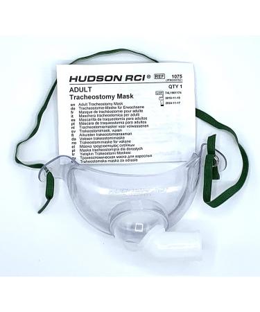 Hudson RCI Adult Tracheostomy Mask 1075 - Comfortable and Secure Fit - Buy Online on GoSupps.com