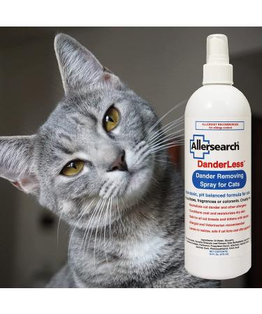 Allersearch DanderLess - Cat Dander Removing Spray | Effective Pet Allergen Control - Buy Online on GoSupps.com
