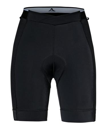 Sch ffel Women's Skin Pants 4h L breathable cycling pants with padding for optimal performance cycling underpants with 4-way stretch and bacteriostatic silver nitrate treatment 38 Black