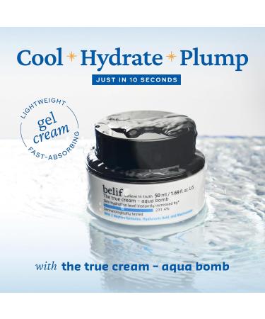 belif Aqua Bomb BOO-tiful Hydrated Skincare Set: Korean Skincare Set with Aqua Bomb Moisturizer Frozen Cream 2-Step Skincare for All Skin Types - Buy Online on GoSupps.com