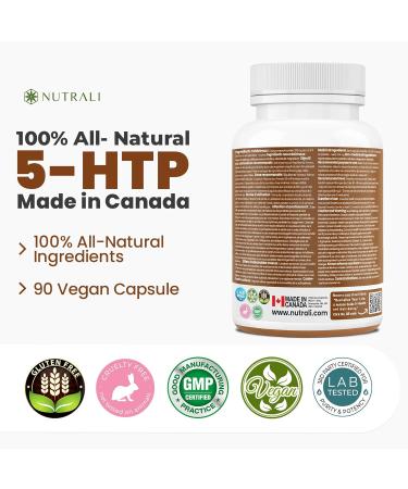 New MAX POTENCY 5htp 200mg Capsules Improved Mood. Stress Relief Brain Function Better Sleep 5-HTP Supplement for Women and Men Increases Energy Non-GMO Vegan Gluten Free. 90 Capsules. 90 count (Pack of 3) - Buy Online on GoSupps.com