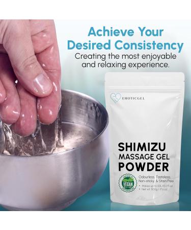 Nuru Massage Gel Therapy Powder 500g - Seaweed & Green Tea | Paraben & Glycerine Free | Made in Japan | Creates 13.2 Gallons of Pure Bliss - Buy Online on GoSupps.com