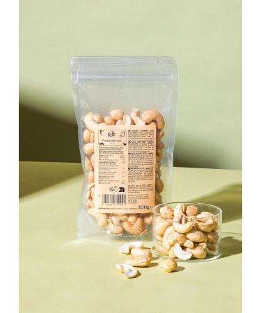 KoRo - Premium Cashew Nuts 200 g - Whole Nuts - Natural - No Additives - Buy Online on GoSupps.com