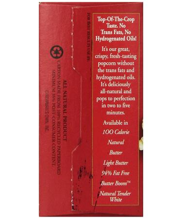 Newman's Own Old Style Picture Show Butter Microwave Popcorn - 3 Count - Buy Online on GoSupps.com