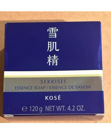 SEKKISEI Essence Soap - Herbal Charcoal Facial Cleansing Bar 4.2 oz | Best International Shipping - Buy Online on GoSupps.com