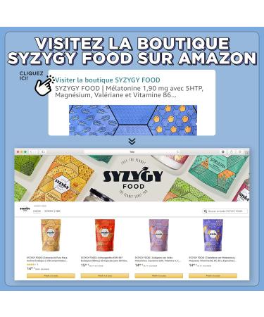 SYZYGY FOOD | 150 Capsules Melatonin 1.90mg | +5 months | With 5HTP Magnesium Valerian Vitamin B6 | Sleep Well Stamp Reduce Stress Increase Serotonin | Made in EU - Buy Online on GoSupps.com