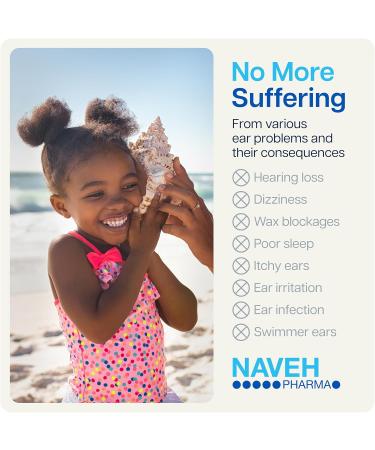 NAVEH PHARMA Otic Guard Baby Ear Drops Natural Ear Oil for Ear Wax Removal & Infection Relief Gentle Ear Cleaner for Babies Toddlers & Kids Soothes Itchy Ears & Swimmer s Ear 1 Fl Oz - Buy Online on GoSupps.com