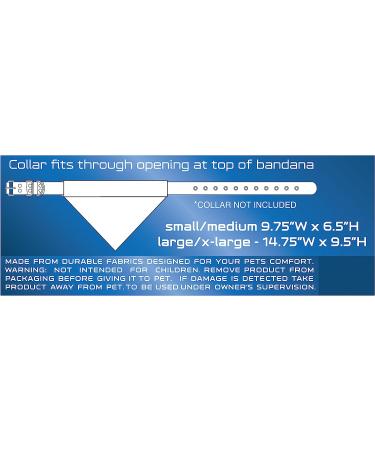 Pets First NFL Seattle Seahawks Reversible Dog Bandana - Premium Embroidered Team Logo - Large/X-Large - Buy Online on GoSupps.com