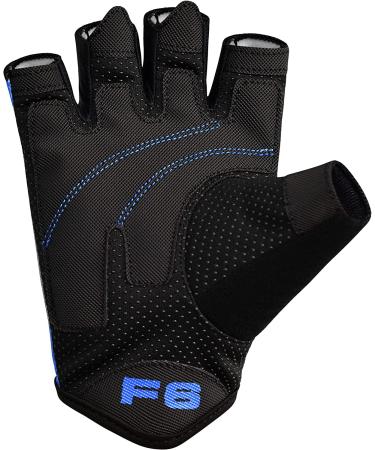 RDX Weight Lifting Gloves - Anti-Slip Padded Palm Protection for Men and Women - Ideal for Fitness, Gym, Strength Training - Blue, Large - Buy Online on GoSupps.com