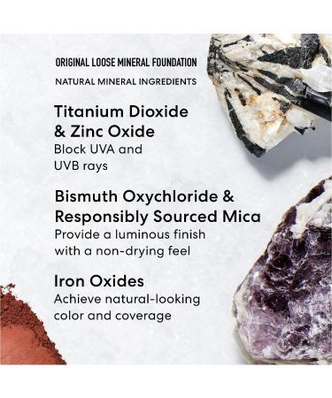 bareMinerals Original Get Started Kit - 4 Piece Vegan Mineral Makeup Set | Travel Sizes Foundation Primer Powder & Brush - Medium Beige 12 - Buy Online on GoSupps.com