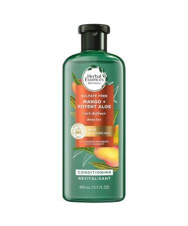 Herbal Essences Bio: Renew Aloe + Mango Conditioner for Curly Hair - 13.5 Fl Oz & 5.5 Fl Oz | Hydrating & Nourishing Formula - Buy Online on GoSupps.com