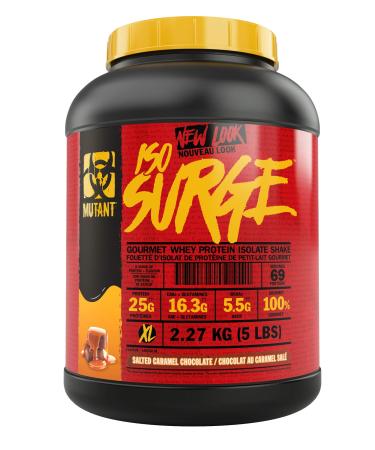 Mutant Iso Surge 5lbs - Salted Caramel Chocolate 2540 g