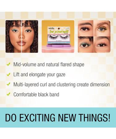 Ardell Winks Be Yourself Lashes - ILY Eye-Enhancing Black Strip Lash (1 Pair) | International Shipping Available - Buy Online on GoSupps.com