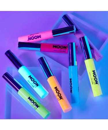 Moon Glow Neon UV Eyeliner - Intense Pink 10ml - Glows Brightly Under UV Light - International Shipping Available - Buy Online on GoSupps.com