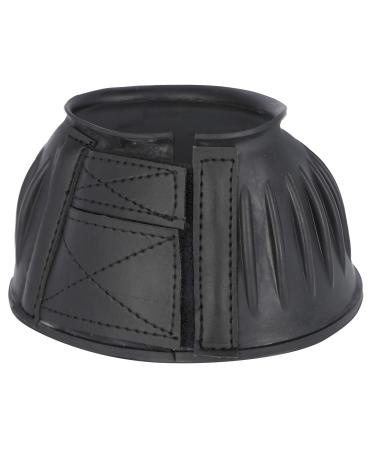 Kerbl Cob Horse Protection Bells Black M Pack of 2
