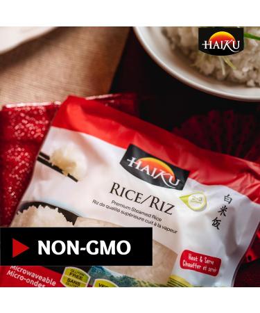 HAIKU Pre-Cooked Rice Premium Asian Cuisine Instant Rice 300g - Buy Online on GoSupps.com