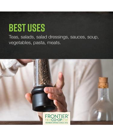 Frontier Organic Tellicherry Black Peppercorns | 16 oz Whole Pepper | Premium Spice - Buy Online on GoSupps.com
