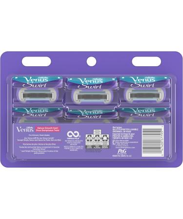 Venus Deluxe Smooth Swirl Women's Razor Blade Refills 8 Count 8 Count (Pack of 1) - Buy Online on GoSupps.com