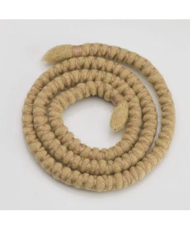 DreadLab - Bendable Spiral Dread Ties (40cm Blonde with Blonde Thread) 40cm #5 Blonde with Blonde Thread