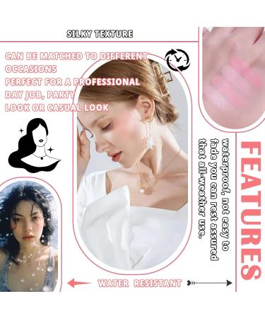 4 Colors Blush Palette for Cheeks Face Matte Contour Blush Makeup Palette Buildable Shimmer Facial Cheek Blusher Shades Blendable Cosmetic Makeup Blush with Blush Brush - Buy Online on GoSupps.com