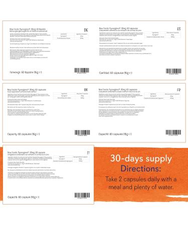 NOW Foods Pycnogenol 30mg Pine Bark Extract 60 Vegan Capsules - Lab-Tested, Soy-Free, Gluten-Free, Vegetarian, Non-GMO - Buy Online on GoSupps.com