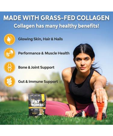 MariGold Keto Fat Bomb - Danish Butter Cookie | Keto Snack High Fat Low Carb Collagen-Rich Non-GMO Organic Ghee Coconut & Cocoa Butter (5 Servings - Buy Online on GoSupps.com