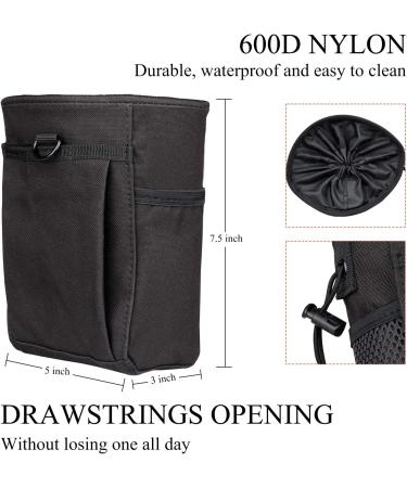 Shop Gexgune Tactical Hunting Ammo Bag - Nylon Dump Pouch for Military & Utility Use - Black Molle Gun Magazine Carrier - International Shipping Available - Buy Online on GoSupps.com
