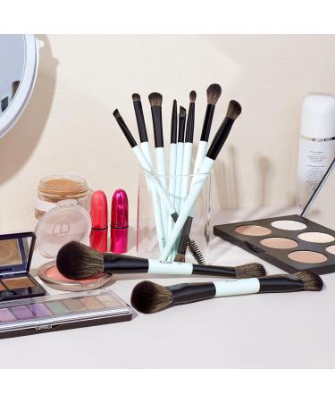 Jessup 10-Piece Makeup Brush Set | Ultimate 14-in-10 Duo-End Brushes for Foundation Eyeshadow Contour & More - International Shipping Available - Buy Online on GoSupps.com