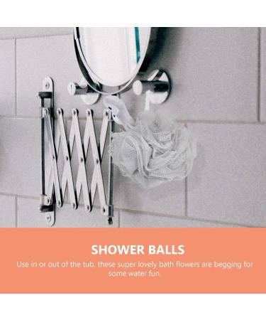 FOMIYES 6 Pcs Organic Loofah Body Scrub Sponge - Cute Bath Balls for Men | Perfect for Body Wash & Spa Experience - Buy Online on GoSupps.com