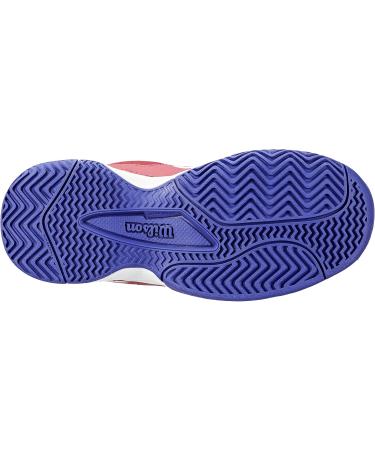 Wilson Girls Tennis Shoes - RUSH PRO JR QL Pink/White/Blue - Size 34 2/3 - All Surfaces - Ideal for All Player Types - WRS327900E025 - Buy Online on GoSupps.com