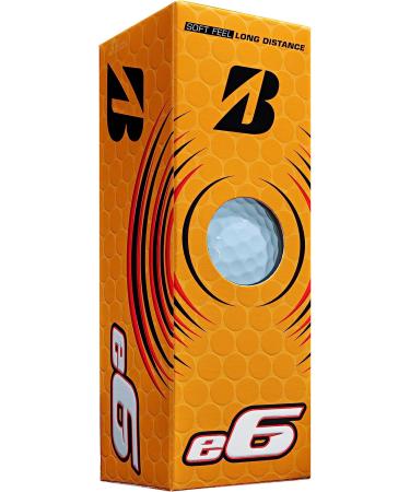 Bridgestone 2023 e6 White Golf Balls - Premium Dozen for Ultimate Performance - Buy Online on GoSupps.com