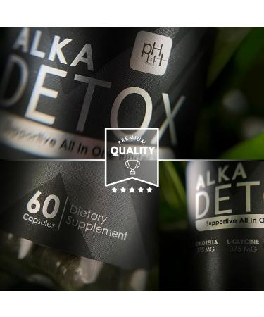 AlkaDetox Binder Tablet with Fiber chlorella/Chlorophyll, Liver & Gut Detox Cleanse, Colon and Toxin Flush. glycine and Dandelion Root and salud, Pure no fillers. 60 Capsules. - Buy Online on GoSupps.com