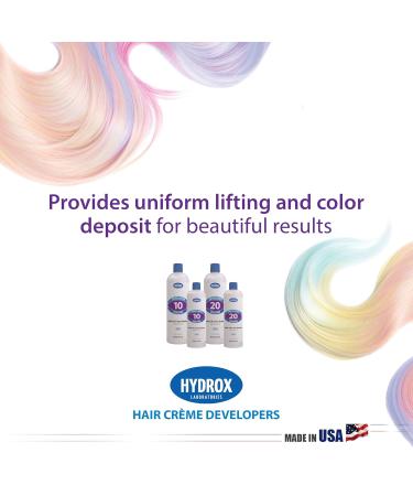 Hydrox 10-Volume Creme Developer - Gentle Lift 32 oz | International Shipping Available - Buy Online on GoSupps.com