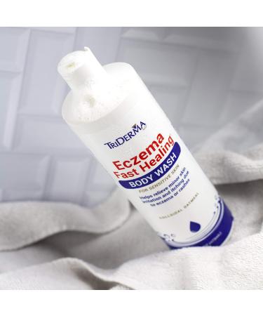 TriDerma Eczema Fast Healing Body Wash - Sensitive Skin - 16 oz - Buy Online on GoSupps.com
