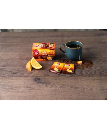 Teekanne Rooibos Refined with Orange Infusion Tea Sun Dried Rooibos from South Africa 20 Teabags - Buy Online on GoSupps.com