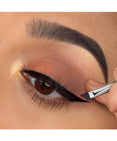 Fine Angled Eyeliner Brush - PRO Precision Gel Makeup Brush - Black E835 - Buy Online on GoSupps.com