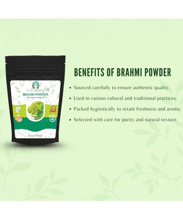 AYURVEDASHREE Centella asiatica Powder 50 Gm I Known as Gotu Kola, brahmi I Mandupakarni Powder I Non GMO I Gluten Free I Vegan - Buy Online on GoSupps.com