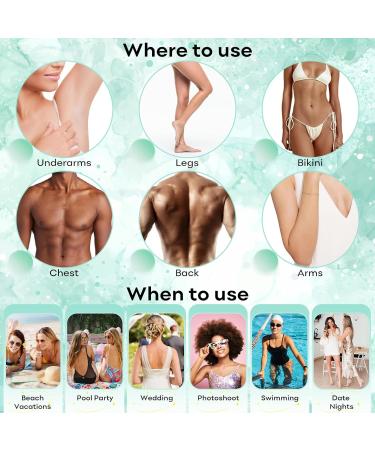 Sensitive Skin Hair Removal Cream - Painless Depilatory Cream for Bikini Legs & Arms - 5FL OZ for Men & Women - Buy Online on GoSupps.com