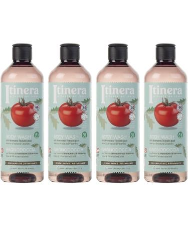  sarcia.eu ITINERA - Regenerating body wash with tomato from Sorrento 95% natural ingredients 370 ml 1 piece - Buy Online on GoSupps.com