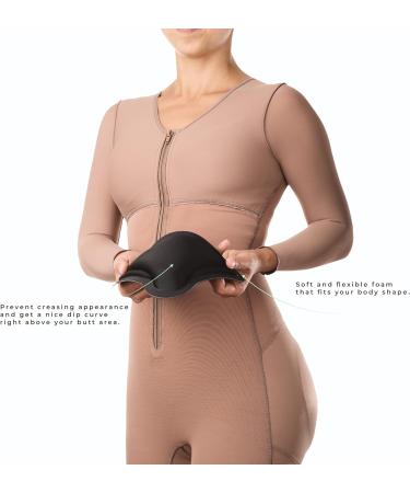 Buy LADY COMFORT 9010 Lumbar Fused Foam Board - Black Lipo Foam for Post-Surgery Flattening Control | International Shipping Available - Buy Online on GoSupps.com