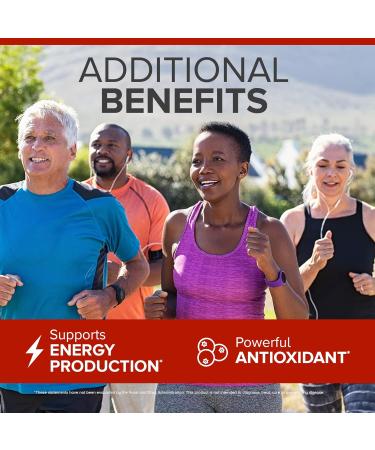 Qunol CoQ10 100mg Softgels - Ultra 3X Absorption Antioxidant Supplement for Heart Health & Energy - 240 Count 8 Month Supply - Shop Internationally - Buy Online on GoSupps.com