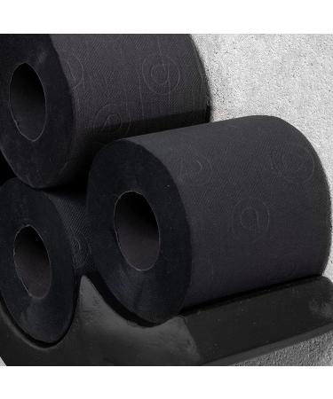 Renova H&PC-53742 3-Ply Soft Black Toilet Paper - 6 Pack | Luxury Bathroom Essentials for International Shipping - Buy Online on GoSupps.com
