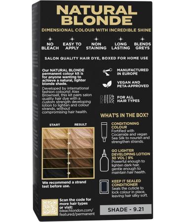 NATURAL BLONDE PERMANENT KIT - Buy Online on GoSupps.com