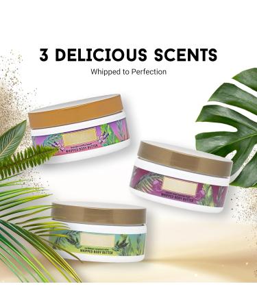 Joyce Giraud Natura Amor Whipped Body Butter Caribbean Rosemary Mint Extra Creamy Ultra Hydrating Non-Greasy 8 Oz - Buy Online on GoSupps.com